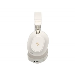 Słuchawki bezprzew. bluetooth Havit H668BT beżowy