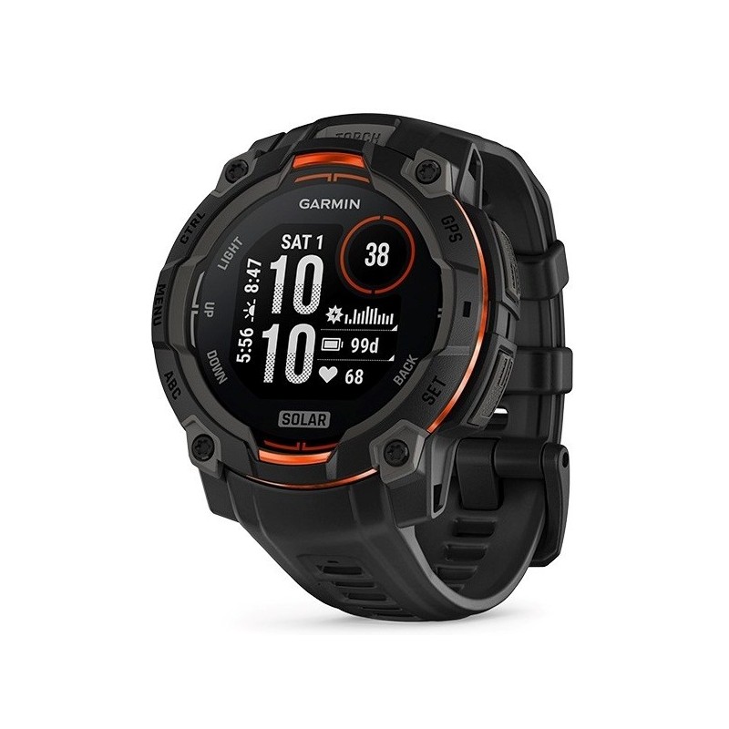 Smartwatch GARMIN Instinct 3 45mm SOLAR Black Smartwatch GARMIN Instinct 3 45mm SOLAR Black