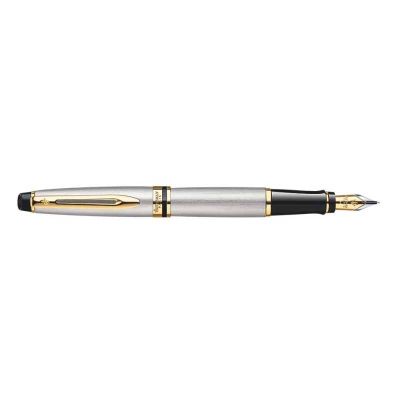 Pióro Waterman Expert S0951940 srebrne GT etui