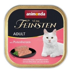 ANIMONDA Vom Feinsten Classic Cat serca indyka - mokra karma dla kota - 100g