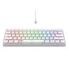 Klawiatura gamingowa Havit KB903L (biel transparentna)
