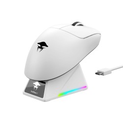 Mysz gamingowa bezprzewodowa Havit StarBlaze-1 (biało-czarny)