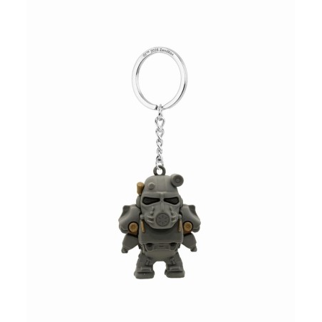 Brelok Fallout T-60 Good Loot 3D Keychain