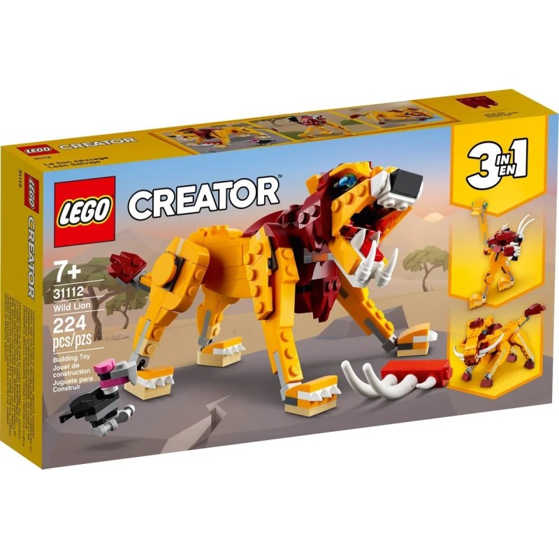 LEGO Creator 31112 Dziki lew LEGO Creator 31112 Dziki lew