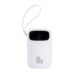 Powerbank Baseus QPow 2 10000mAh 30W 2xUSB-C (biały)
