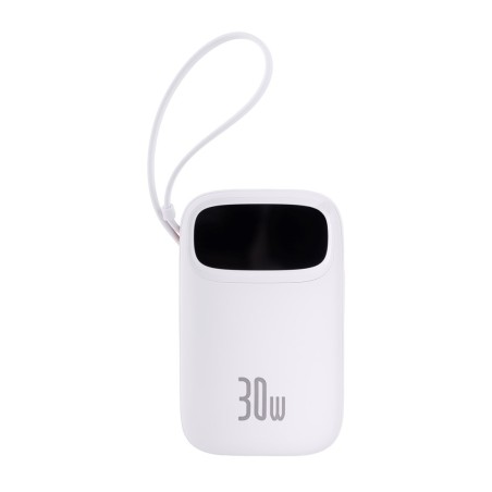 Powerbank Baseus QPow 2 10000mAh 30W 2xUSB-C (biały)