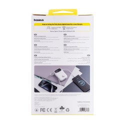 Powerbank Baseus QPow 2 10000mAh 30W 2xUSB-C (biały)