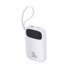 Powerbank Baseus QPow 2 10000mAh 30W 2xUSB-C (biały)