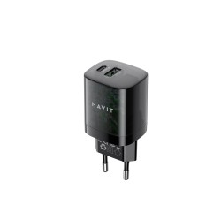Ładowarka Havit USB-A+USB-C UC303 EU