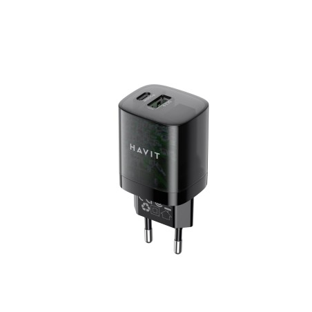 Ładowarka Havit USB-A+USB-C UC303 EU
