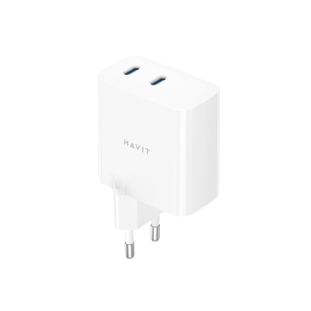Ładowarka Havit USB-C+USB-C UC45 EU