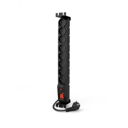 Listwa zasilająca Acar S8 FA RACK (3m czarny)