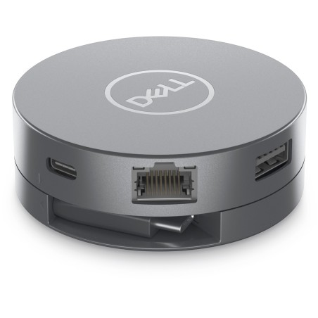 DELL DA305 Przewodowa USB 3.2 Gen 2 (3.1 Gen 2) Type-C Srebrny