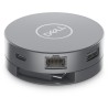 DELL DA305 Przewodowa USB 3.2 Gen 2 (3.1 Gen 2) Type-C Srebrny
