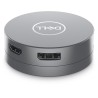 DELL DA305 Przewodowa USB 3.2 Gen 2 (3.1 Gen 2) Type-C Srebrny