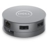 DELL DA305 Przewodowa USB 3.2 Gen 2 (3.1 Gen 2) Type-C Srebrny