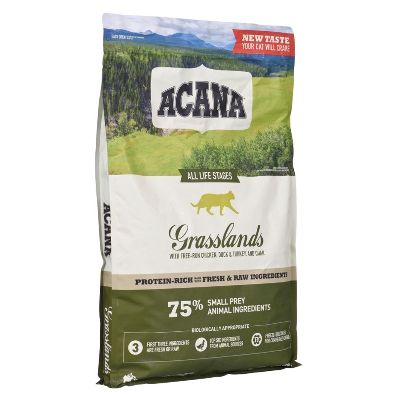 ACANA Grasslands Cat - sucha karma dla kota - 4,5 kg