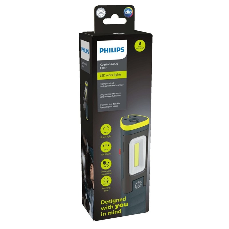 Lampa robocza Led Philips Xperion 6000 Pila Lampa robocza Led Philips Xperion 6000 Pila
