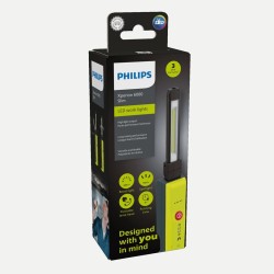 Lampa warsztatowa bezprzewodowa SLIM, Xperion, źródło światła LED, strumień świetlny 180/250/500lm, moc: 5 W, pojemność