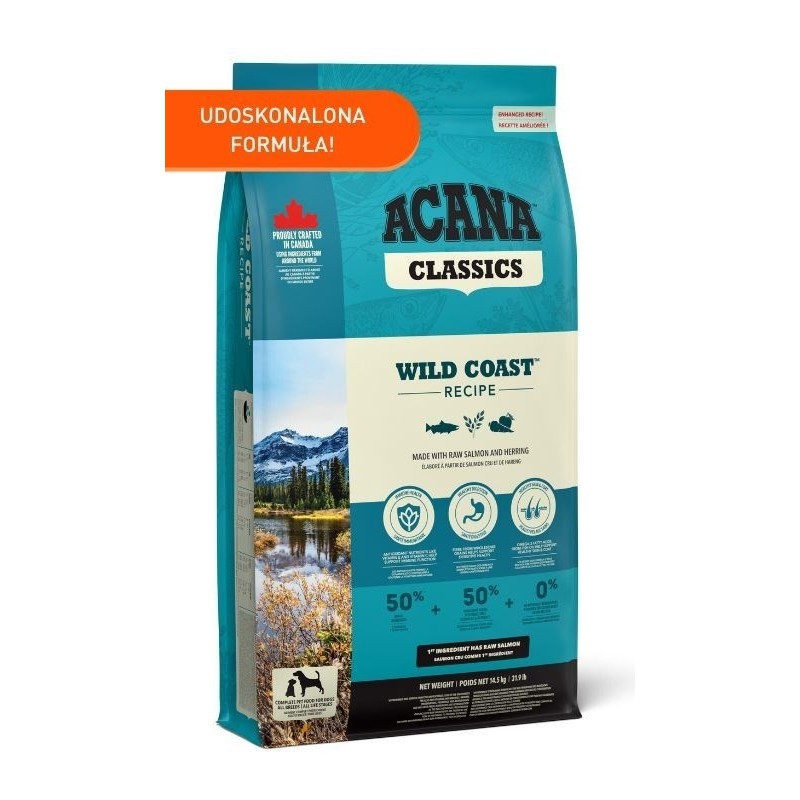 ACANA Classics Wild Coast - sucha karma dla psa - 14,5 kg