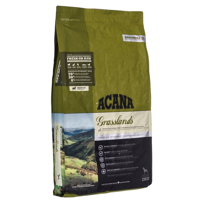 ACANA Highest Protein Grasslands Dog - sucha karma dla psa - 11,4 kg