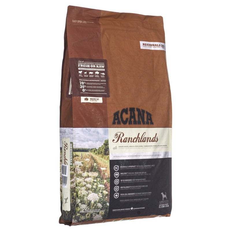 ACANA Regionals Ranchlands Dog - sucha karma dla psa - 11,4 kg