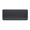 Logitech Signature MK650 Combo For Business klawiatura Dołączona myszka Biuro Bluetooth QWERTZ Niemiecki Grafitowy