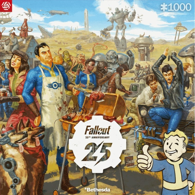 Puzzle Good Loot Gaming Puzzle: Fallout 25th Anniversary Puzzles 1000 elementów Puzzle Good Loot Gaming Puzzle: Fallout 25th Anniversary Puzzles 1000 elementów