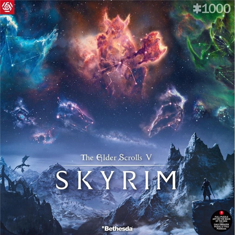 Puzzle Good Loot Gaming Puzzle: The Elder Scrolls V – Skyrim Puzzles 1000 elementów Puzzle Good Loot Gaming Puzzle: The Elder Scrolls V – Skyrim Puzzles 1000 elementów