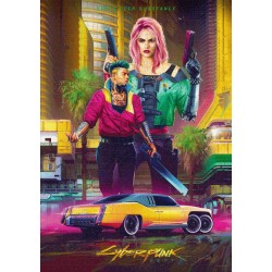 Good Loot Gaming Puzzle: Cyberpunk 2077 Kitsch Style 1000 elementów