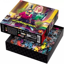 Good Loot Gaming Puzzle: Cyberpunk 2077 Kitsch Style 1000 elementów