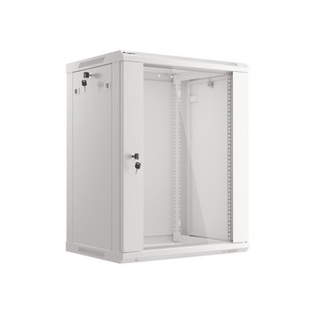 Szafa Rack Lanberg WF01-6415-10S (770mm / 600mm / 450 mm wisząca szary)