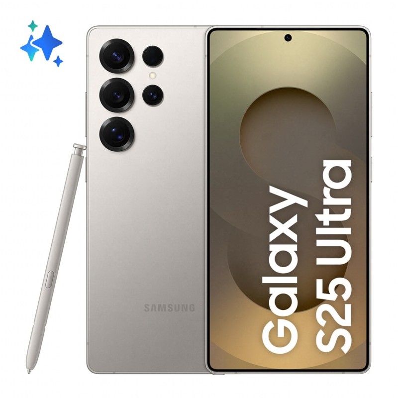 Samsung Galaxy S25 Ultra 17,5 cm (6.9") Dual SIM Android 15 5G USB Type-C 12 GB 512 GB 5000 mAh Szary, Tytan Samsung Galaxy S25 Ultra 17,5 cm (6.9") Dual SIM Android 15 5G USB Type-C 12 GB 512 GB 5000 mAh Szary, Tytan