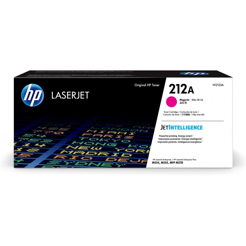 HP 212A Oryginalny wkład z purpurowym tonerem LaserJet HP 212A Oryginalny wkład z purpurowym tonerem LaserJet