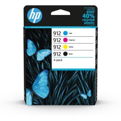 Tusz HP zestaw HP 912, HP912 6ZC74AE, zawiera cmyk, 3YL80AE+3YL77AE+3YL78AE+3YL79AE