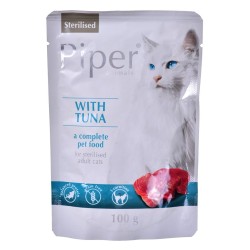 DOLINA NOTECI Piper Sterilised z tuńczykiem - mokra karma dla kotów sterylizowanych - 100g