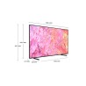 Samsung Series 6 QE50Q60CAUXXH Telewizor 127 cm (50") 4K Ultra HD Smart TV Wi-Fi Szary