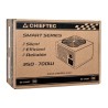 Chieftec GPS-650A8 moduł zasilaczy 650 W 20+4 pin ATX PS/2 Czarny
