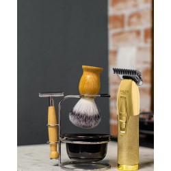 Adler AD 2836G trymer do brody Bateria 4 6 mm Złoto