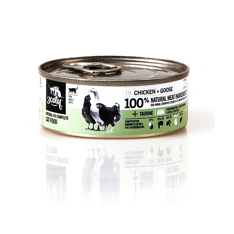 3Coty CHICKEN + GOOSE for Adult cats 80g 3Coty CHICKEN + GOOSE for Adult cats 80g