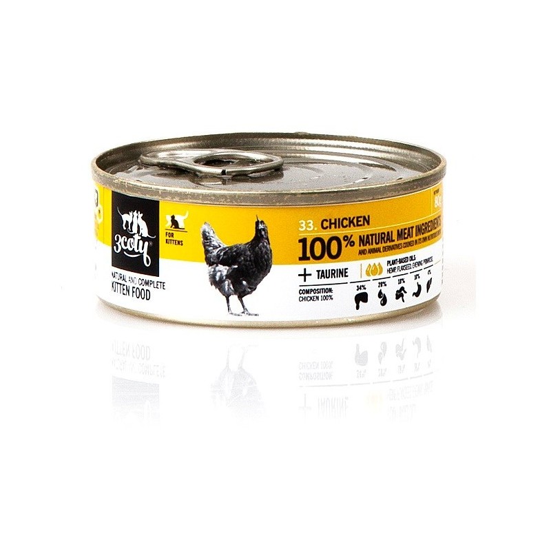 3Coty CHICKEN for Kittens 80g 3Coty CHICKEN for Kittens 80g