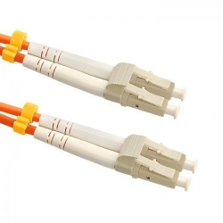 Qoltec 54030 kabel InfiniBand / światłowodowy 50 m LC Pomarańczowy
