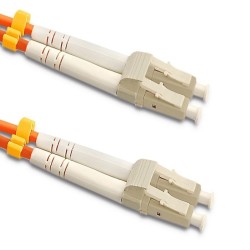 Qoltec 54030 kabel InfiniBand / światłowodowy 50 m LC Pomarańczowy