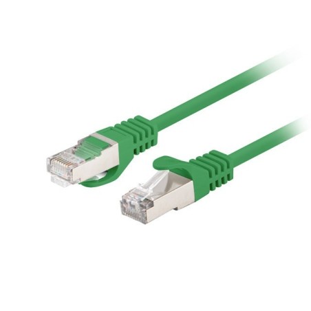 PATCHCORD KAT.6 FTP 1M ZIELONY FLUKE PASSED LANBERG 10-PACK