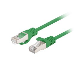 PATCHCORD KAT.6 FTP 0.25M ZIELONY FLUKE PASSED LANBERG 10-PACK
