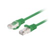 PATCHCORD KAT.6 FTP 0.25M ZIELONY FLUKE PASSED LANBERG 10-PACK