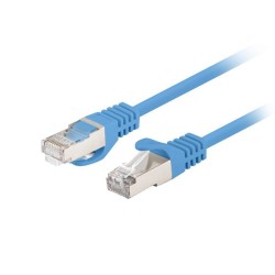 PATCHCORD KAT.6 FTP 1M NIEBIESKI FLUKE PASSED LANBERG 10-PACK