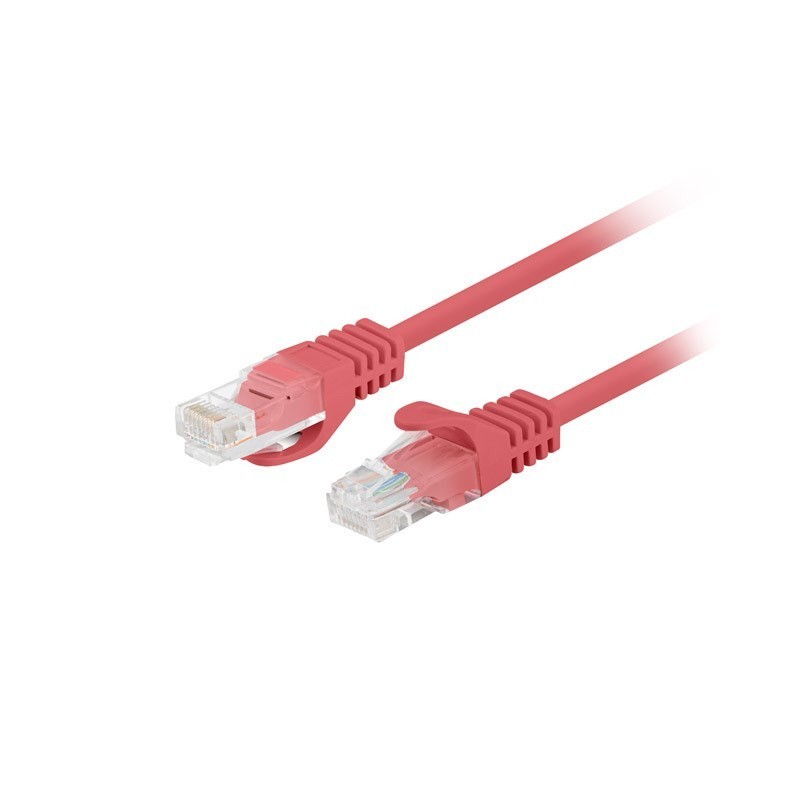 PATCHCORD KAT.6 FTP 1M CZERWONY FLUKE PASSED LANBERG 10-PACK PATCHCORD KAT.6 FTP 1M CZERWONY FLUKE PASSED LANBERG 10-PACK