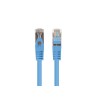 PATCHCORD KAT.6 FTP 3M NIEBIESKI FLUKE PASSED LANBERG 10-PACK