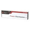 Rozdzielacz zasilania PDU 9 x gniazdo sieciowe 1U Czarny, Czerwony